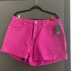 Wild Fable highest rise mom shorts, size 16